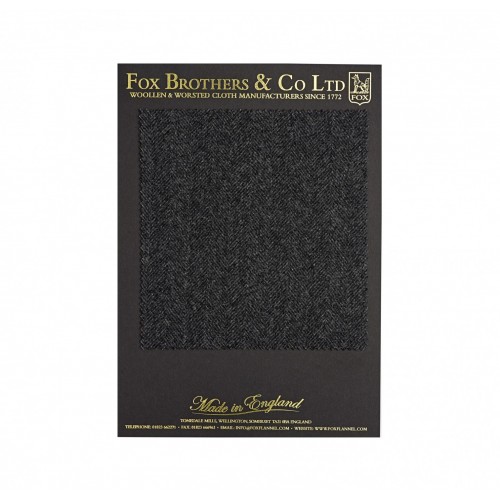 Fox Coating Charcoal Herringbone CODE: TW121 A2209/11